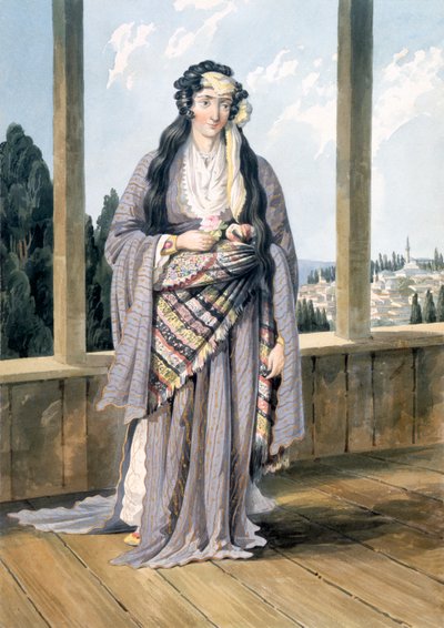An Armenian Woman at Constantinople, 1823 by William Page